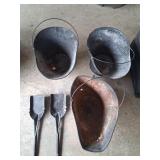 Coal Bucket & Shovels