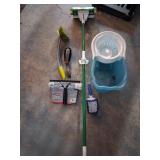 Mop Bucket & Mop Handles