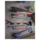 Grabbers, Poop Scooper & Handsaw