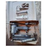 Small Air nailer, Hitch Pins & Rollers