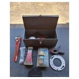 Metal Toolbox w/ Plumbing & Torch Striker