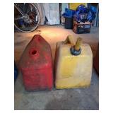 Gas & Diesel Fuel Cans- Gas is missing Lid