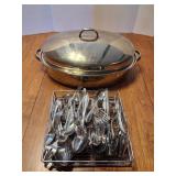 Platter and Silverware