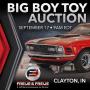 Annual Fall Big Boy Toy Auction 