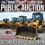 FALL MIDWEST CONSTRUCTION & FARM EQUIPMENT AUCTION - THURSDAY OCTOBER 5TH 9AM ET