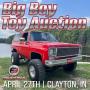 ANNUAL SPRING BIG BOY TOY AUCTION - APRIL 27TH AT 9 AM ET