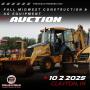 FALL MIDWEST CONSTRUCTION & AG EQUIPMENT AUCTION OCTOBER 2ND 9 AM ET