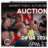 MIDWEST PUBLIC AUTOMOBILE AUCTION FEATURING VEHICLES, UTV'S JUNE 4TH 6 PM ET