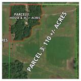 Parcel 3: 110 +/- Acres