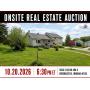 ONSITE REAL ESTATE AUCTION - 5023 E CO RD 400 S GREENCASTLE, INDIANA 46135 - OCTOBER 20TH 6:30 PM ET