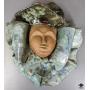 Glazed Ceramic Wall Pocket