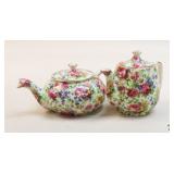 Royal Winton Chintz Teapot & Creamer