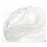 Murano Glass Shell by Oscar Zanetti; Signed