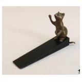 Brass Cat Door Stopper