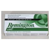 Remington UMC 20 Centerfire Rifle Cartridges