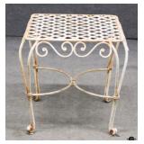 Metal Outdoor / Patio End Table