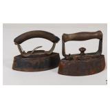 Vintage Irons / 2 pc