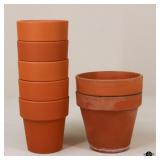 Terracotta Planter Pots / 7 pcs