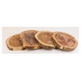 Natural Wood Slices / 4 pc