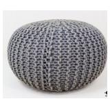 Woven Poof Style Ottoman