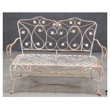 Metal Garden Bench