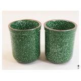 Glazed Pottery Utensil Holders
