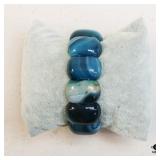 Botswana Agate Stretch  Bracelet