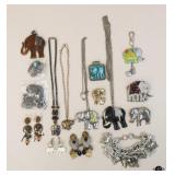 Assorted Elephant Jewelry
