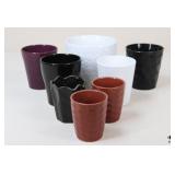 Ceramic Planters / 8 pc