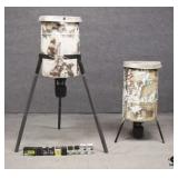 25 Gal Drum Homemade Deer Feeders