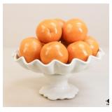 Porcelain Orange Decor