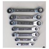 Craftsman Offset Ratchet Wrenches / 7 pc