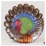 Glass Turkey Platter
