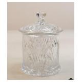 Crystal Biscuit Barrel