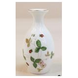 Wedgwood Bone China Wild Strawberry Vase