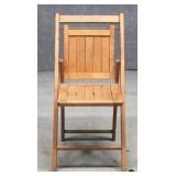 Wood Folding Chair