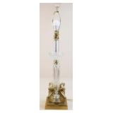 Brass & Glass Lamp