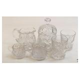 Tarentum Hartford Hearts Glass / 6 pc