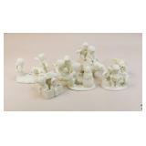 Department 56 "Snowbabies" Ornaments In Box / 7pc