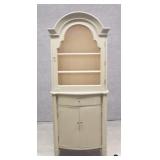 Painted Cabinet w/Hutch
