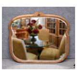 Wall Mirror w/Wood Frame