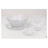 Textured Glass Dishware