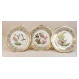 Lenox Porcelain Decorative Plates / 3pc