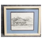 "The Warf at Mount Vernon" Litho by Don Cannavaro