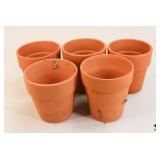 Terracotta Planter Pots / 5 pc