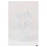 Glass Handkerchief Vase