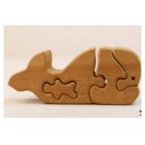 Wood Whale Puzzle