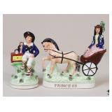 Staffordshire Figurines / 2 pc