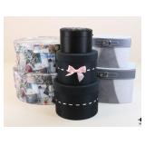 Decorative Storage Boxes / 6 Pc