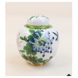 Cloisonne Ginger Jar